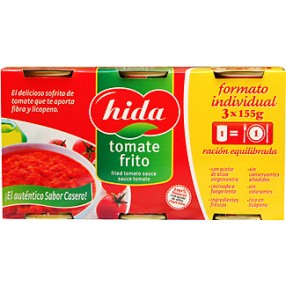 HIDA Tomate frito pack 3 lata 155 grs
